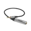 Adaptateur audio stéréo jack 3,5mm vers stéréo jack 6,3mm M/F celexon PRO 0,25 m