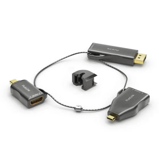 Adaptateur PureLink en anneau Mini DisplayPort, DisplayPort et USB-C vers HDMI 4K60Hz
