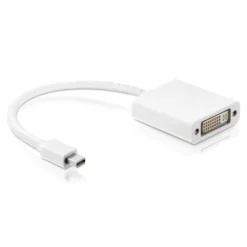Adaptateur PureLink Mini DP + Thunderbolt vers DVI, blanc