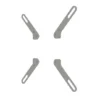 Adaptateur SMS L 200x100 / 200x200, argent