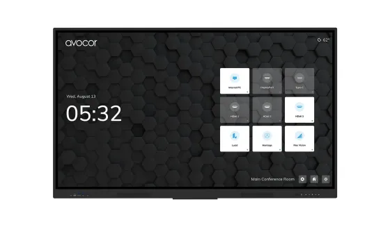 Avocor AVE-6550 Écran interactif E-50 série 65 pouces 4K à LED infrarouges pour une collaboration intelligente