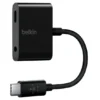Belkin RockStar adaptateur audio jack 3,5 mm et adaptateur de charge USB-C