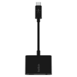 Belkin RockStar adaptateur audio jack 3,5 mm et adaptateur de charge USB-C