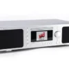 Block BB-200 Récepteur Internet Blu-Ray avec système de haut-parleurs intégré, couleur argent diamant