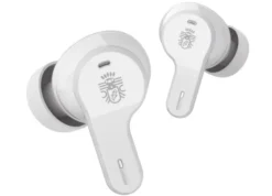 Block Bods écouteurs intra-auriculaires Bluetooth avec une autonomie de lecture pouvant atteindre 9 heures, couleur blanche