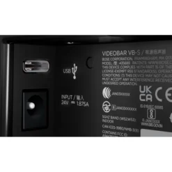 Bose Professional VB-S - Tout-en-un USB 4K- Caméra de conférence, 3840 x 2160 4K UHD, 8 MP, 30 fps, 123°, noir