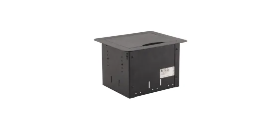 Boîtier de table Kramer TBUS-1Axl Solution Modulaire Multi–connexion — Ouverture Basculante