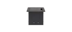 Boîtier de table Kramer TBUS-1Axl Solution Modulaire Multi–connexion — Ouverture Basculante