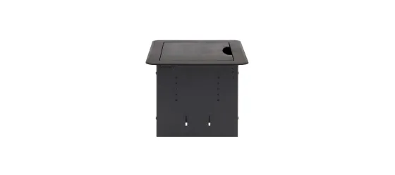 Boîtier de table Kramer TBUS-1Axl Solution Modulaire Multi–connexion — Ouverture Basculante