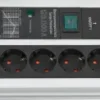 brennenstuhl Premium-Protect-Line Multiprise pour gaming 14 prises avec protection contre les surtensions et fonction de recharge USB