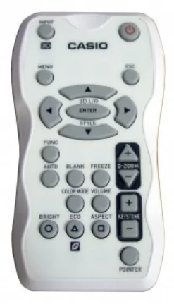 Casio YT-120 Télécommande