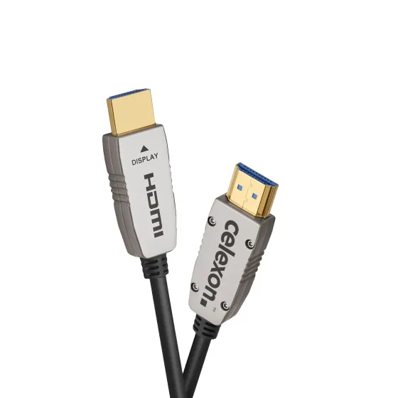 Câble actif HDMI 8K 48Gbps celexon à Fibre Optique UHD 30 m, noir