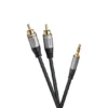 Câble audio 2x RCA vers stéréo jack 3,5mm celexon PRO 2 m