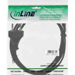 Câble d'alimentation InLine, fiche secteur sur Euro 8 C7 mâle, 1,5m