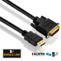 Câble HDMI / DVI PureLink - Basic+ Series - v1.3 - 15,0m