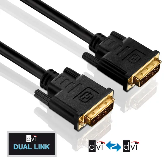 Câble PureLink DVI - Dual Link - Noir - 2m