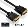 Câble PureLink DVI - Dual Link - Noir - 15m