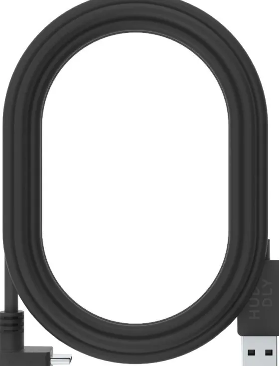Câble USB 3 Huddly Type C vers A, coudé - 5m