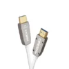 celexon UHD Fibre Optique HDMI 2.0b Câble actif 15m, blanc