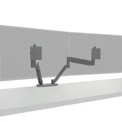 Chief DMA2S - Série Koncis™ - Support de moniteur à deux bras - argenté