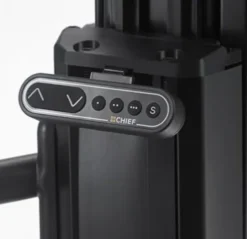 Chief XPD1U - support d'écran mobile, motorisé, réglable en hauteur, pour 55
