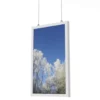Coffre plafond HI-ND pour vitrine - 55" (portrait), blanc