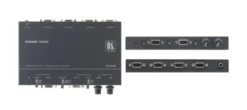 Commutateur Kramer VP-242 2x1 UXGA avec amplificateur de distribution 1:4