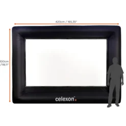 Écran de projection celexon gonflable d'extérieur INF200