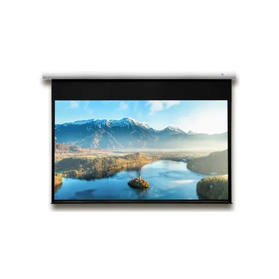 Écran de projection motorisé DELUXX Advanced Elegance 16:9 Blanc Mat Polaro 203 x 114, 92"