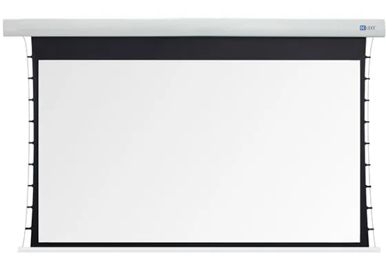 Écran de projection motorisé tensionné DELUXX Cinéma 203 x 114 cm, 92''- 4K Pro Fibre MWHT