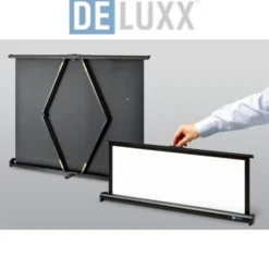 Écran de projection pour table DELUXX Expert Portable Blanc Mat Polaro 122 x 92