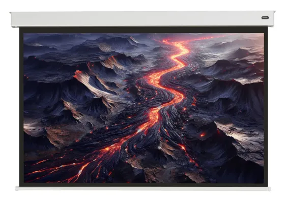 Écran de projection sur batterie motorisé celexon PRO Plus V2.0 280 x 210 cm
