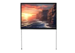 Écran de projection sur cadre celexon Mobil Expert 406 x 305 cm, projection de face
