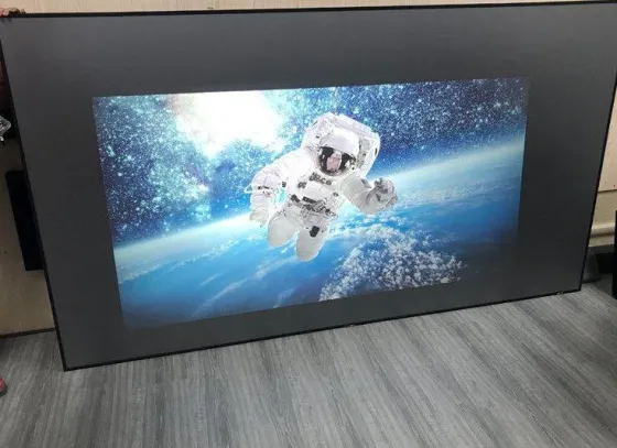 Écran de projection sur cadre DELUXX Cinéma SlimFrame 265 x 149 cm, 120" - BRIGHTVISION