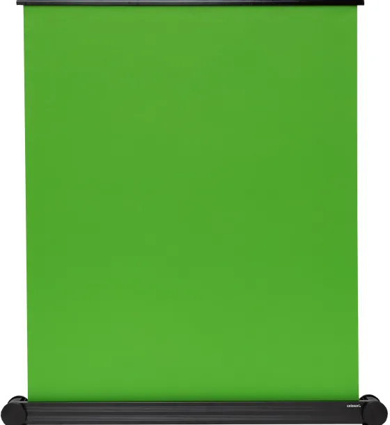 Écran à fond vert celexon mobile Chroma Key Green 150 x 180 cm