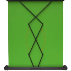 Écran à fond vert celexon mobile Chroma Key Green 150 x 180 cm