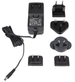 Crestron PW-2412WU Bloc d'alimentation mural, 24 VCC, 1,25 A, 2,1 mm, universel