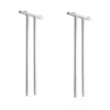Da-Lite 2x support de plafond M8, blanc Elpro Large Electrol 100 cm