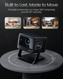Dangbei MP1 Pro Smart Projector Vidéoprojecteur, 3840 x 2160 4K UHD, 2000 Lumen
