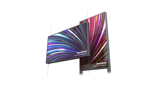 DynaScan DW652LR5-1 Écran haute luminosité de 65 pouces à fond noir (sans Wi-Fi)