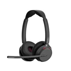 EPOS IMPACT 1061 ANC Micro-casque stéréo Bluetooth avec Active Noice Cancelling (ANC) incl. socle de chargement sans contact (Charging Stand)