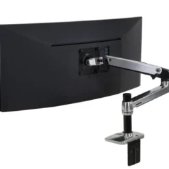 Ergotron ErgoXS LX Monitor Arm, Support de bureau, aluminium