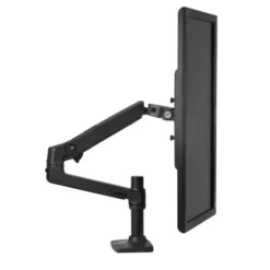 Ergotron ErgoXS LX Monitor Arm, Support de bureau, aluminium