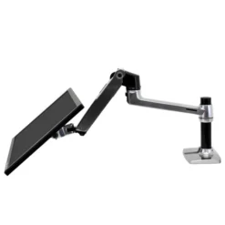 Ergotron ErgoXS LX Monitor Arm, Support de bureau, aluminium