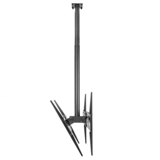 Hagor HA DH Duo L - Support plafond dos-à-dos pour écran - 55-75" | max. VESA 2x800x600 | longueur 900 - 1600mm