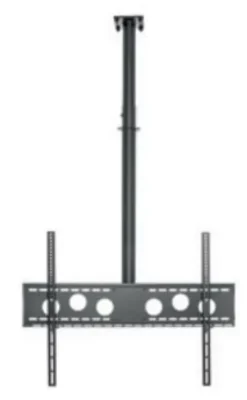 Hagor HA DH 900 -1600 L - Support plafond pour écran simple - 55-75" | max. VESA 800x600 | longueur 900 - 1600mm