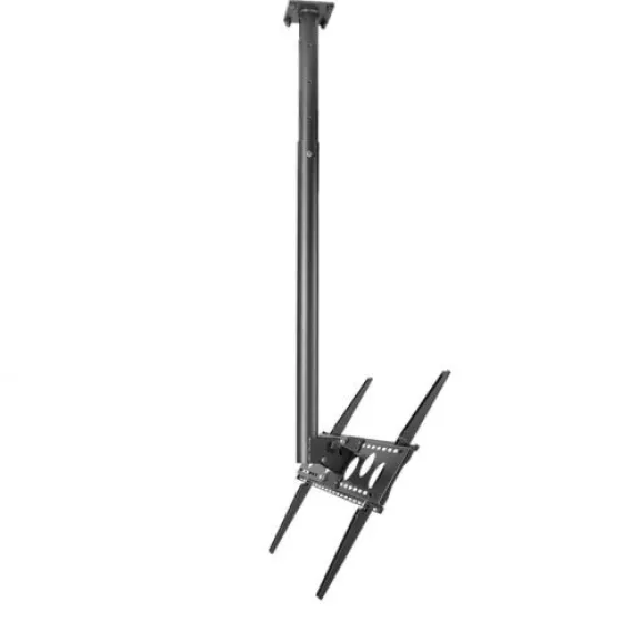 Hagor HA DH 900 -1600 L - Support plafond pour écran simple - 55-75" | max. VESA 800x600 | longueur 900 - 1600mm