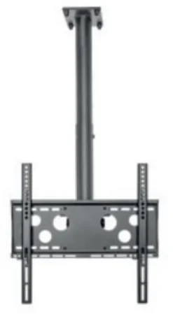 Hagor HA DH 900 - 1600 S - Support plafond pour écran simple - 32-50" | max. VESA 400x400 | longueur 900 - 1600mm