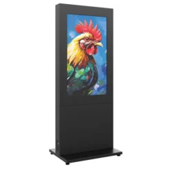 Hagor HP Kiosk 55″ FS Borne d'intérieur pour installation autonome | montage simple | format portrait | taille de l'écran : 55″