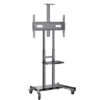 Hagor HP Twin Stand HD - Système de support, au choix mobile ou stationnaire pour écrans 55 - 84" - max. VESA 800 x 500 mm